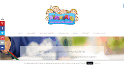 Desktop Screenshot of mymamameya.com